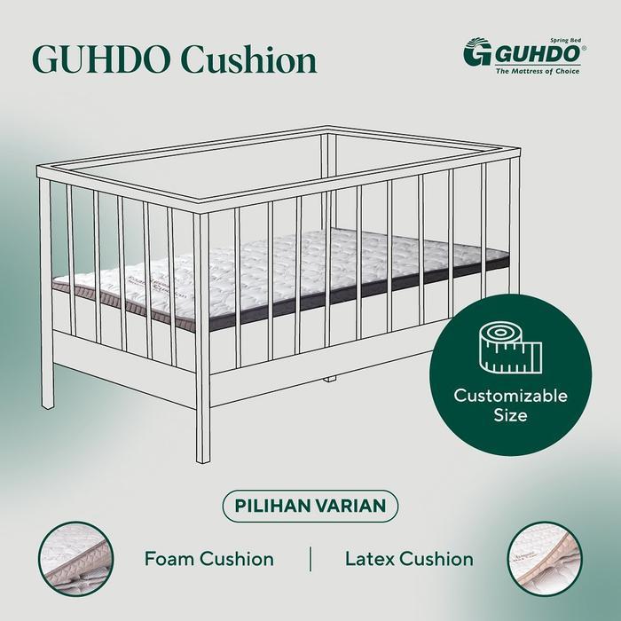 Topper Guhdo Foam Cushion - 120 X 200 Cm / Pelapis Kasur / Kasur Lipat