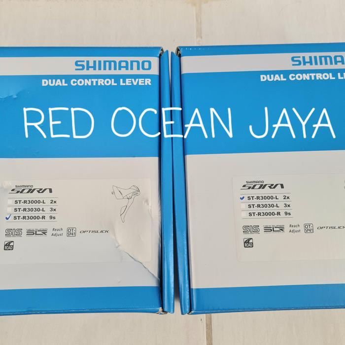 Shimano Brifter Sora R3000 2 X 9 Speed Shifter Dropbar 2X9Speed R 3000