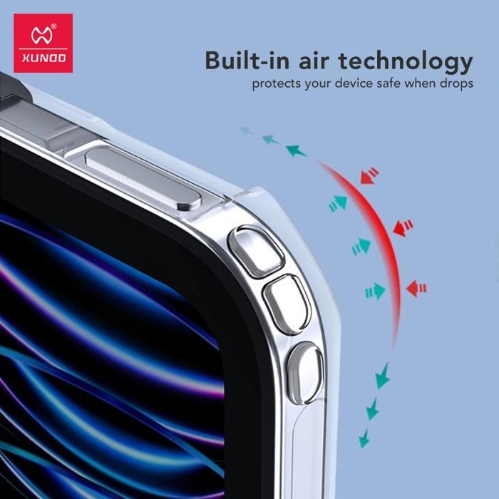 XUNDD Tablet Case Holder untuk ipad Pro 11 2024 / ipad pro 11 inch M4 Slim Clear PC / Shock