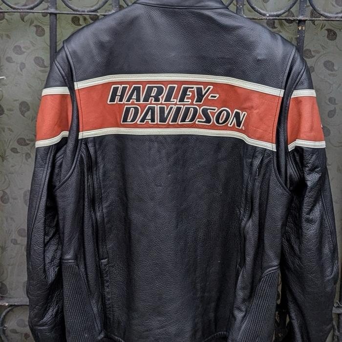 JAKET KULIT HARLEY DAVIDSON ORIGINAL SECOND