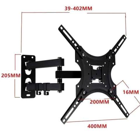 BERKUALITAS bracket tv sharp bracket tv lg bracket tv samsung tcl coocaa 32 - 55