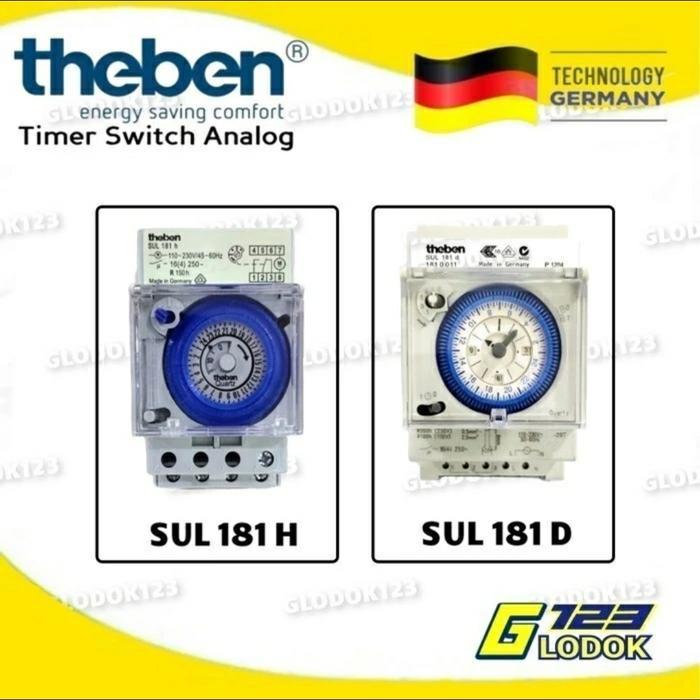 TIMER THEBEN SUL 181D/D SUL 181H/H ORIGINAL/TIMER THEBEN SUL 181