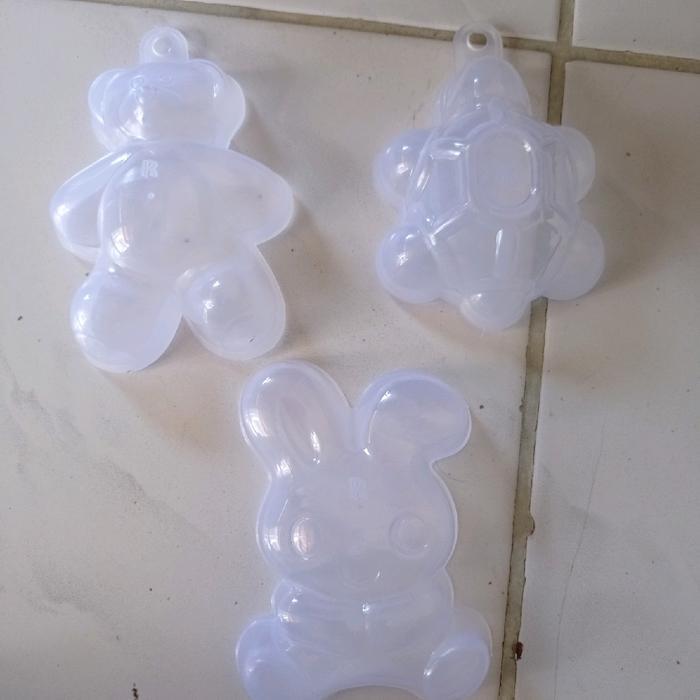 Cetakan Nasi Bento Karakter kelinci beruang kura kura Cetakan Puding Agar Agar