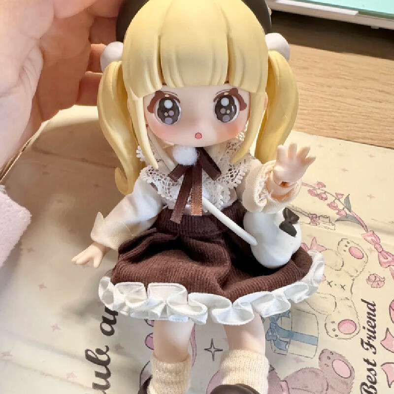 Authentic Nyzaii Dream Town Series 1/12 Ob11 Bjd Blind Box Movable Joint Mystery Box Kawaii Clothing