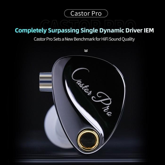 Kz Castor Pro Dual Dd In Ear Metal Earphone Terbaru !!!