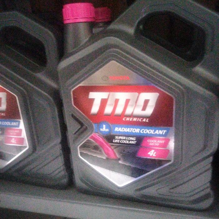 Ready TMO Chemical Radiator Coolant 4 Liter Original Super Long Life Coolant untuk Mesin Mobil New
