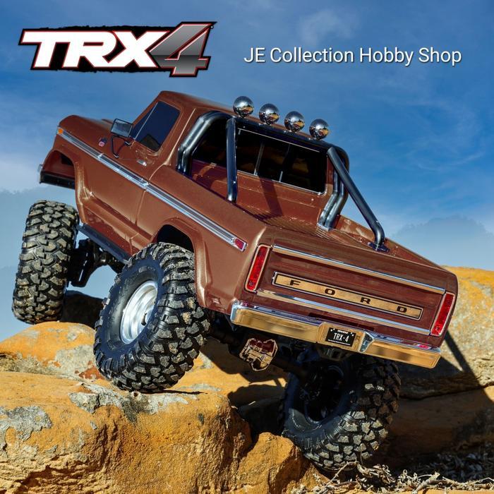 Traxxas TRX4 Ford 1979 F150 RC TRX-4 Adventure Crawler High Trail