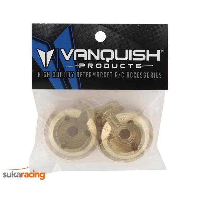 VANQUISH PRODUCTS BRASS F10 PORTAL KNUCKLE COVER WEIGHTS (2) (128G)