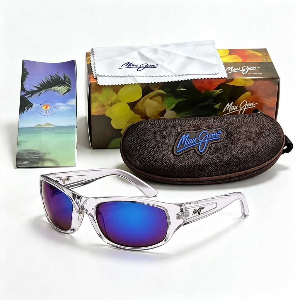 Maui Jim Fashion Polarized Sunglasses Men Women Outdoor Sports Cycling Fishing Glasses UV400