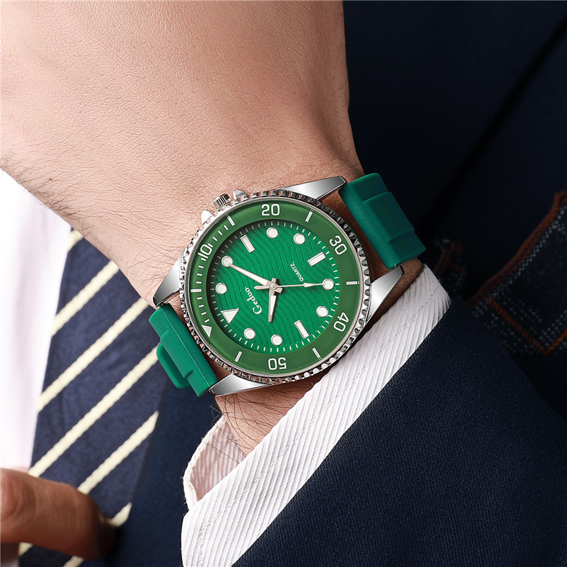 New Arrival Sport Watch Men Casual Silicone Quartz Wristwatch montre homme saat erkek kol saati