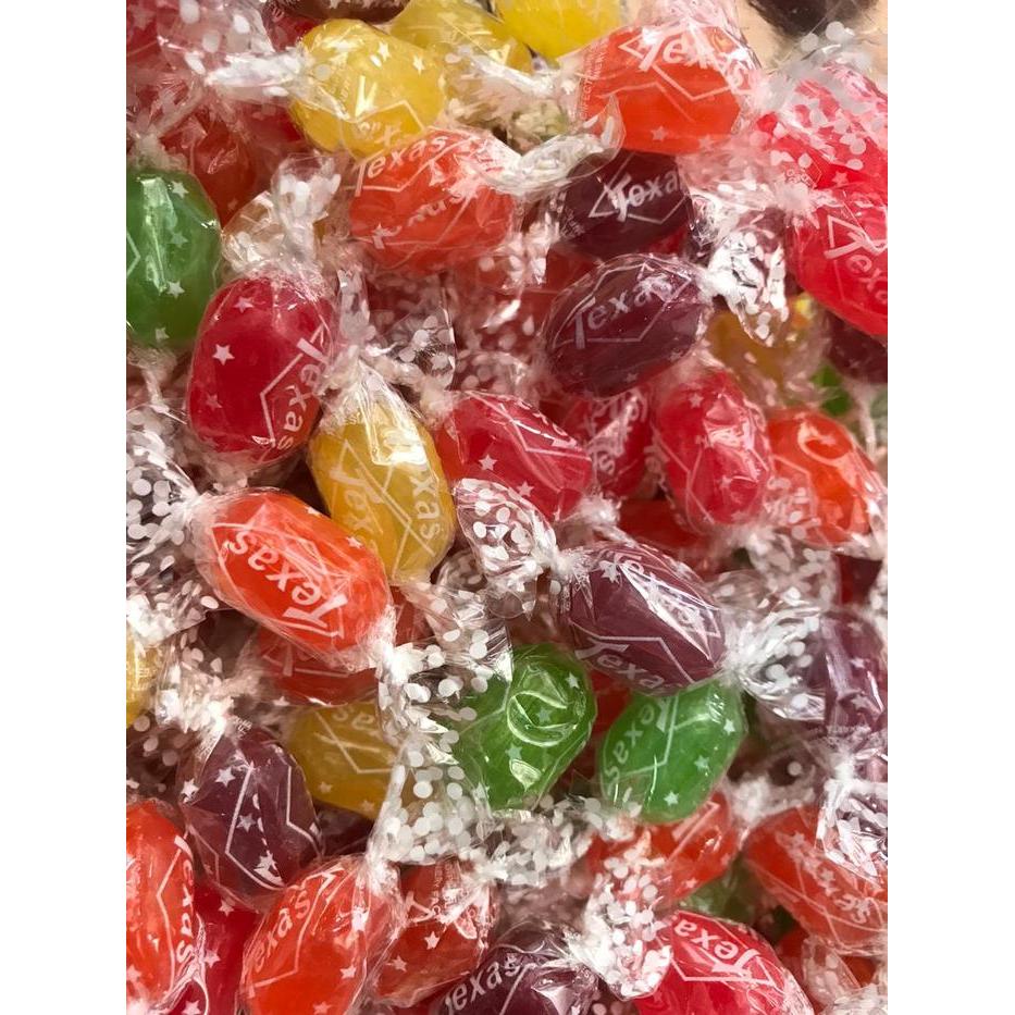 EKSLUSIF permen texas liliput - PERMEN RASA BUAH - mini mix fruit permen