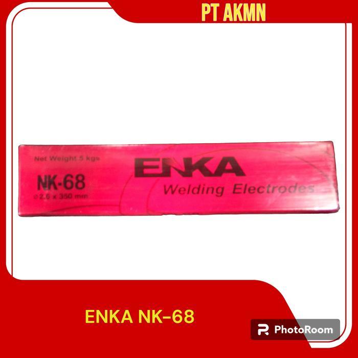 READY KAWAT LAS ENKA NK-68 AWS E6013 KEMASAN 5KG