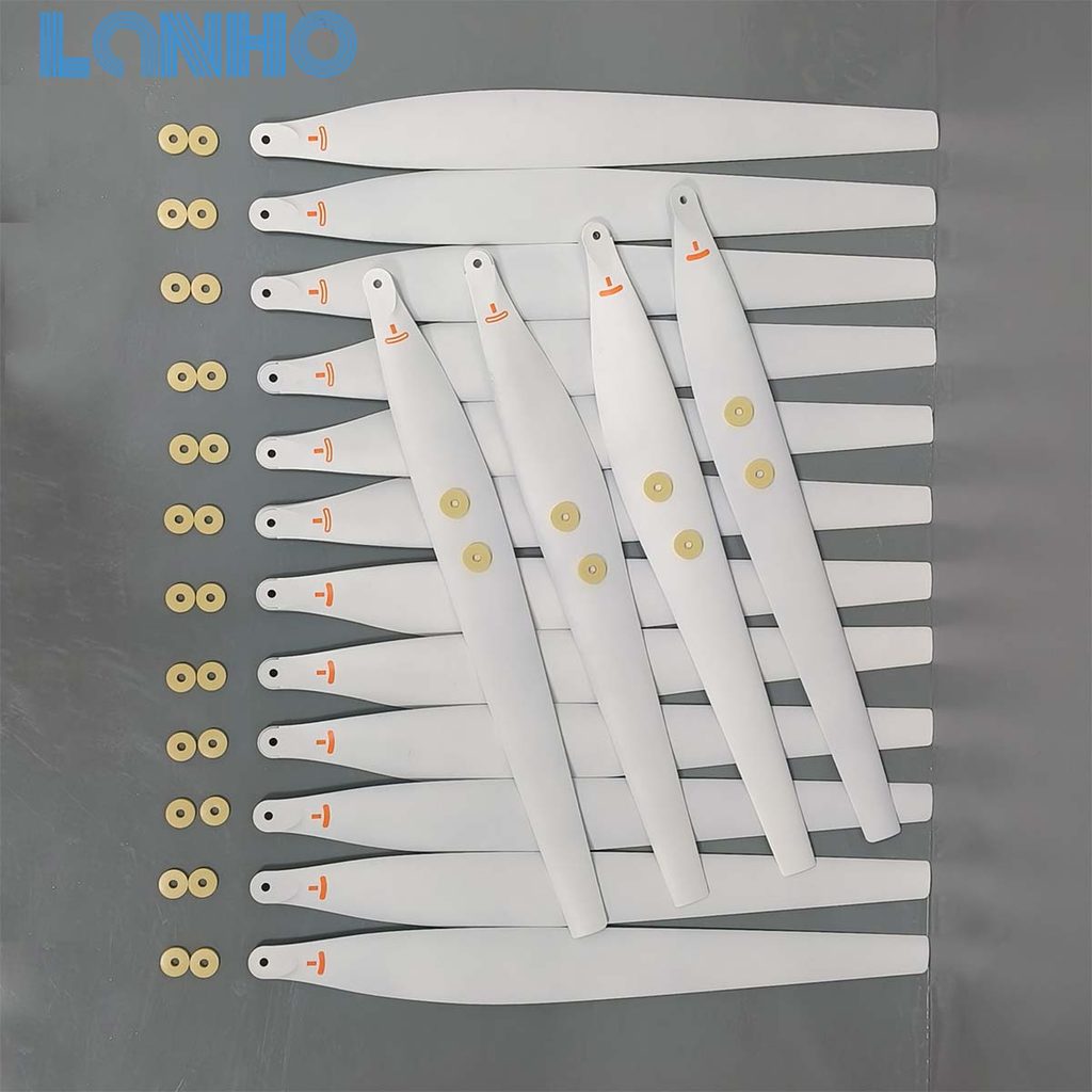 White Sunscreen Propeller Blades for DJI Agras Drone T40 T50 Folding Propeller Plant Protection UAV