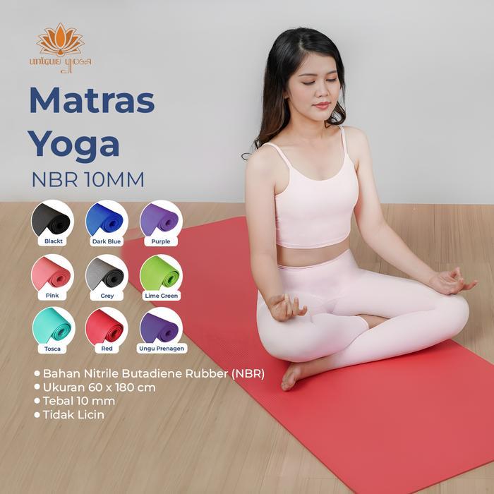 Nirvana Active - Matras Yoga/ Matras Nbr Abu / Matras Senam Yoga / Matras Olahraga