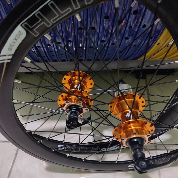 TERBARU wheelset 20x1 3/8 wheelset 20+ wheelset 22 inch velg 22 inch velg 20+