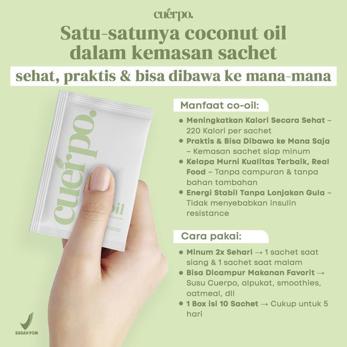 Co-Oil Cuerpo - Solusi Praktis Tambah Kalori