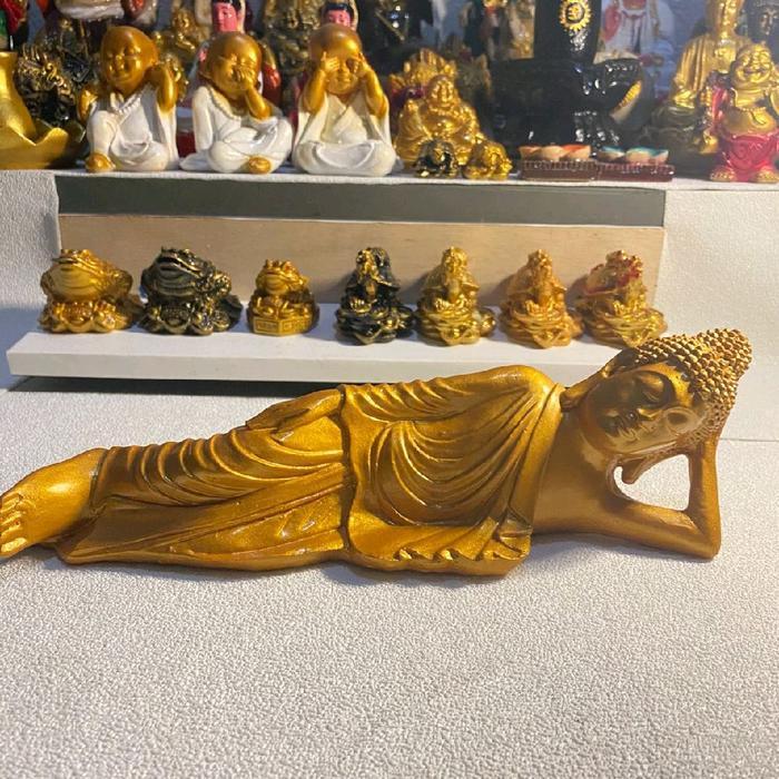Gandemmart - Budha Tidur/Budha/Patung Budha/Budha Miniatur Terbaru 