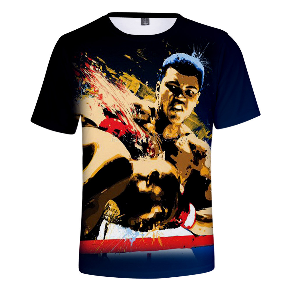 Muhammad Ali Kaos yang Cocok Kaos Muhammad Ali Populer Santai