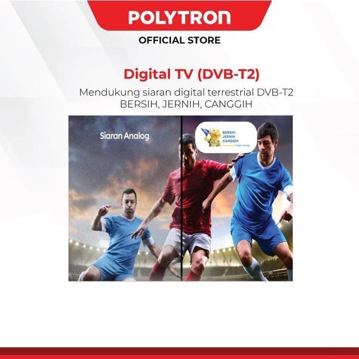 Polytron Android TV PLD43TG5055 + Speaker Tower / LED Polytron 43inch Smart TV Polytron 43TG5055 /
