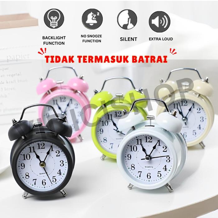 Ikea House - Jam Alarm Klasik/Jam Weker Klasik/Jam Estetik/Alarm Clock Classic/Jam Alarm/Jam
