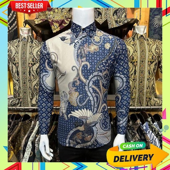 Atasan Batik Lamaran Kemrja Bapak Bapak Pesta Kondangan Kemejs Bayik Premium Jemeja Cowo Casual Mura