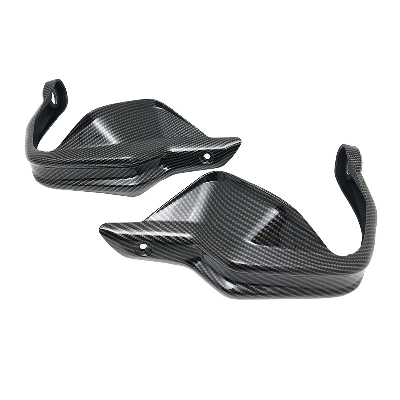 CARBON BLACK HANDGUARD HAND PROTECTION WIND SHIELD HAND GUARD FOR BMW R1200GS F800GS ADVENTURE