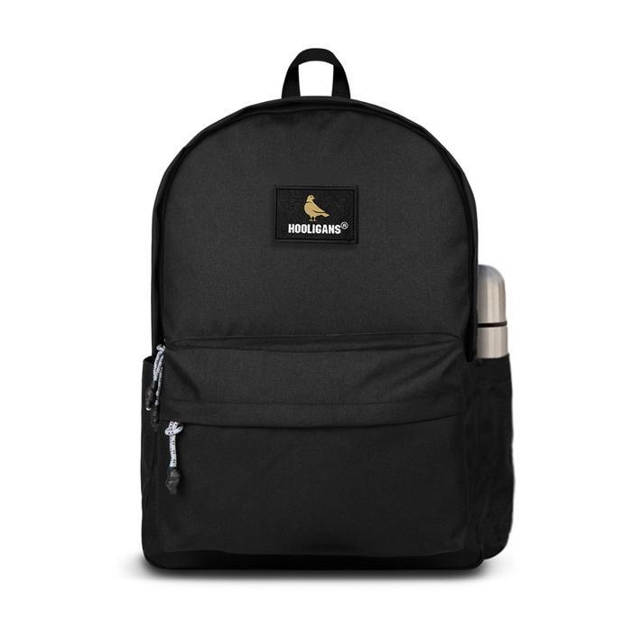 Hooligans Gullit Patch Black Backpack Tas Ransel Casual