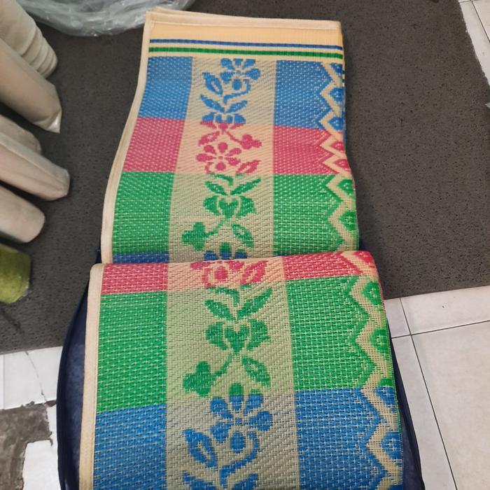 TIKAR LEISURE MAT 3x3yard anti airTIKAR PLASTIK TIKAR PIKNIK PLASTIK TIKAR ANYAMAN PLASTIK