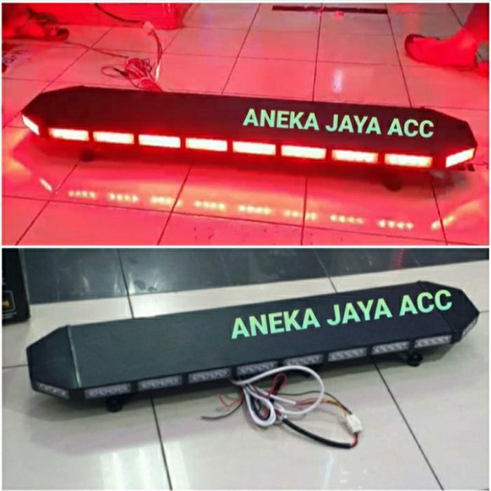 lampu Strobo Ambulance Rotator Ambulance LED Slim -120cm - Merah
