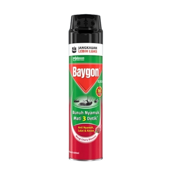 BAYGON AEROSOL CHERRY BLOSSOM 600 ML