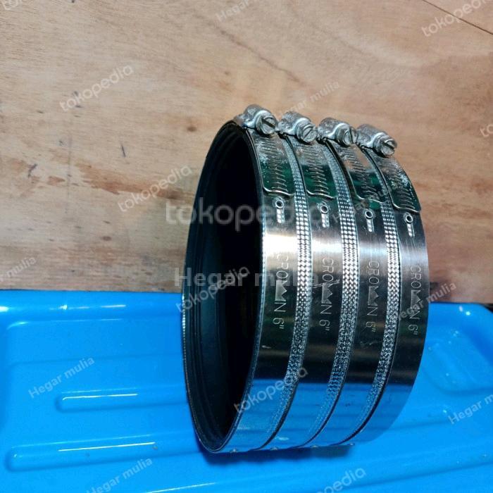 DISKON KLEM COPLING CIP 8"INCI KOPLING SAMBUNG PIPA CIP TERMURAH