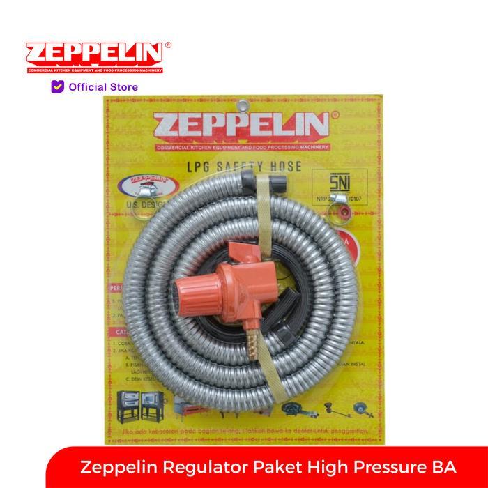 Zeppelin Paket Regulator Gas Tekanan Tinggi BA