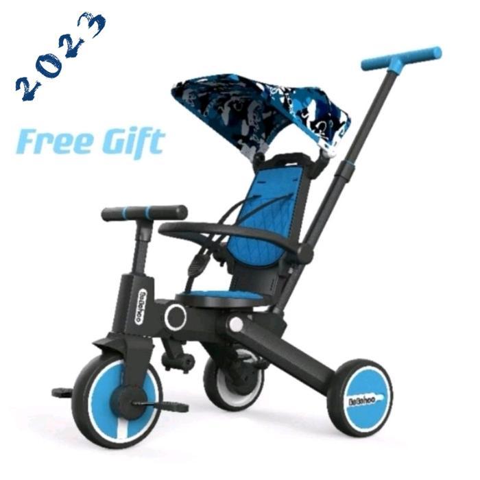 Terlaris Bebehoo Generasi2 7 In 1 Stroller Sepeda Bayi Lipat /Folding Trike