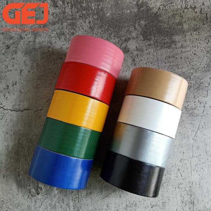 READY KHUSUS / LAKBAN KAIN CLOTH TAPE RNA 1 DUS ISI 60 ROLL