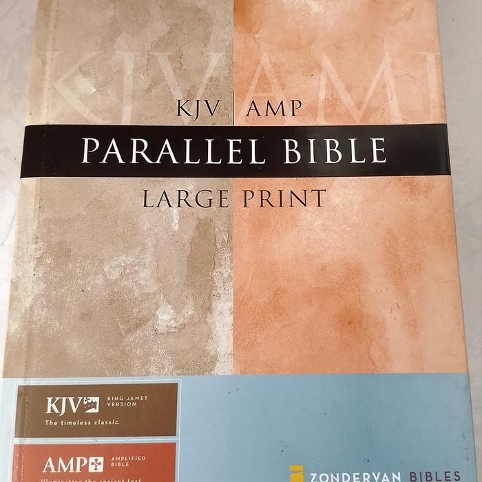 Alkitab Parallel KJV AMPC Parallel Bible LARGE PRiNT classic edition