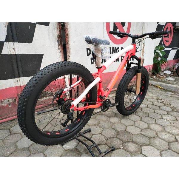 RNS Sepeda Pantai Langkah Ban Besar Mtb 26 Fatman Wimcycle Alloy