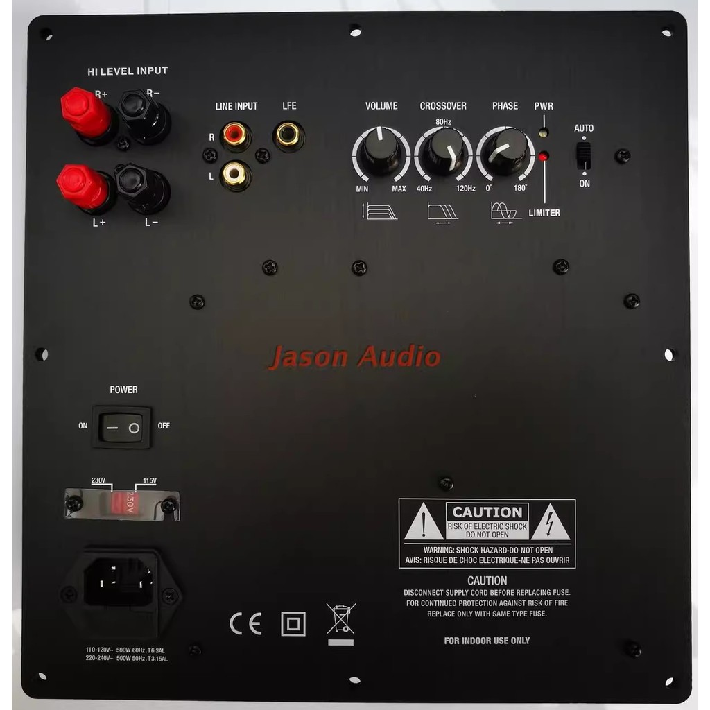 500w CLASS-D digital power amplifier module ,subwoofer amplifier board subwoofer board