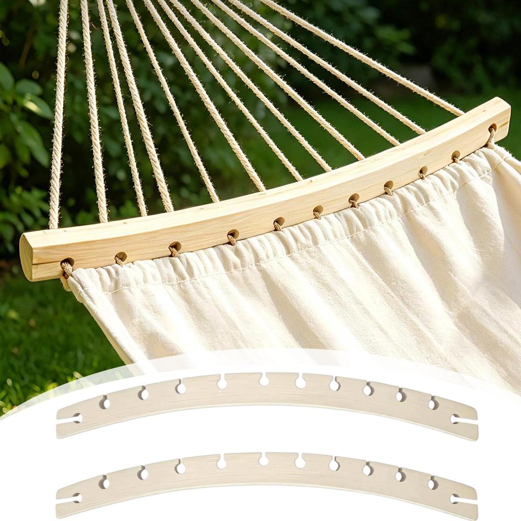 Spreader Bar Hammok 2 Piees Detahable Wooden Replaements Hammok Replaement Parts for amping Bakyard