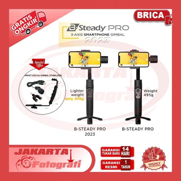 Brica B-Steady PRO-B B Steady PRO - Gimbal 3-Axis Stabilizer