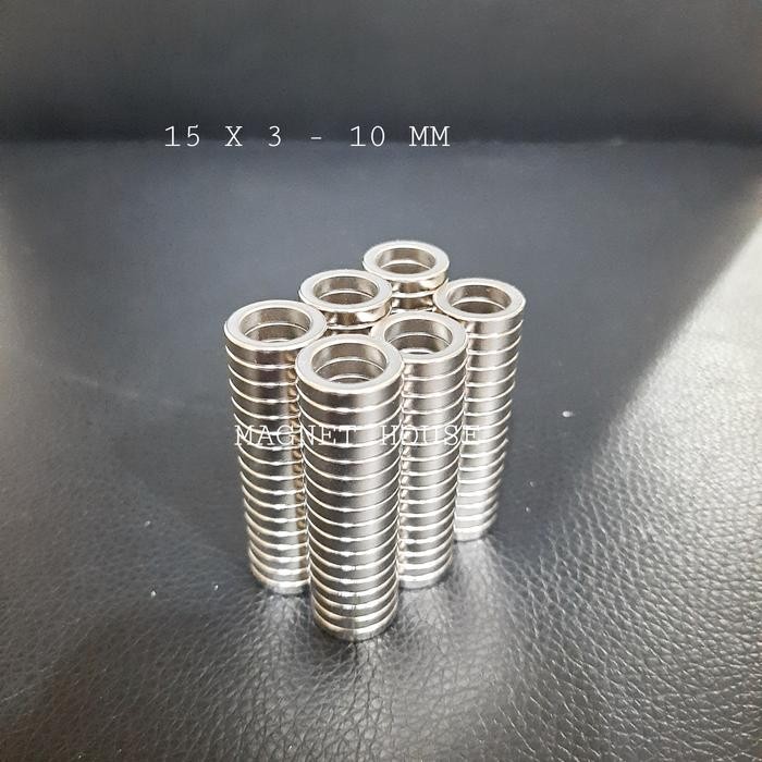 New Magnet Neodymium Ring 15x3-10 mm 15x3-10mm 15x3x10 mm 15x3x10 mm