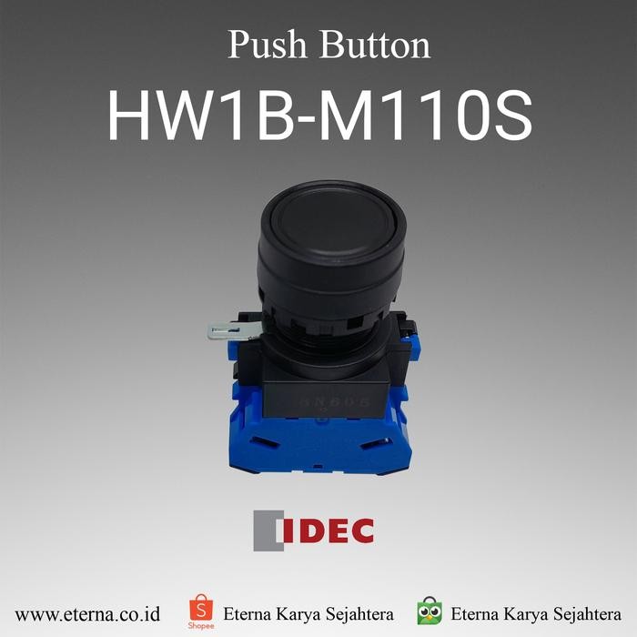 IDEC HW Series Pushbuttons Flush Momentary HW1B-M110B