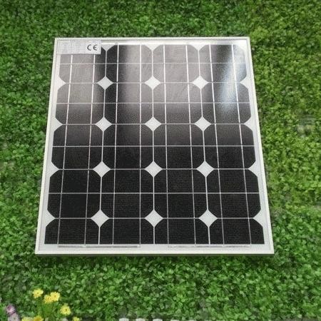 SOLAR SEL MURAH 50WP MONOCRYSTALIN