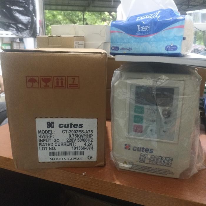 INVERTER CUTES CT-2002ES-A75 0,75KW 1HP 220V ORIGINAL