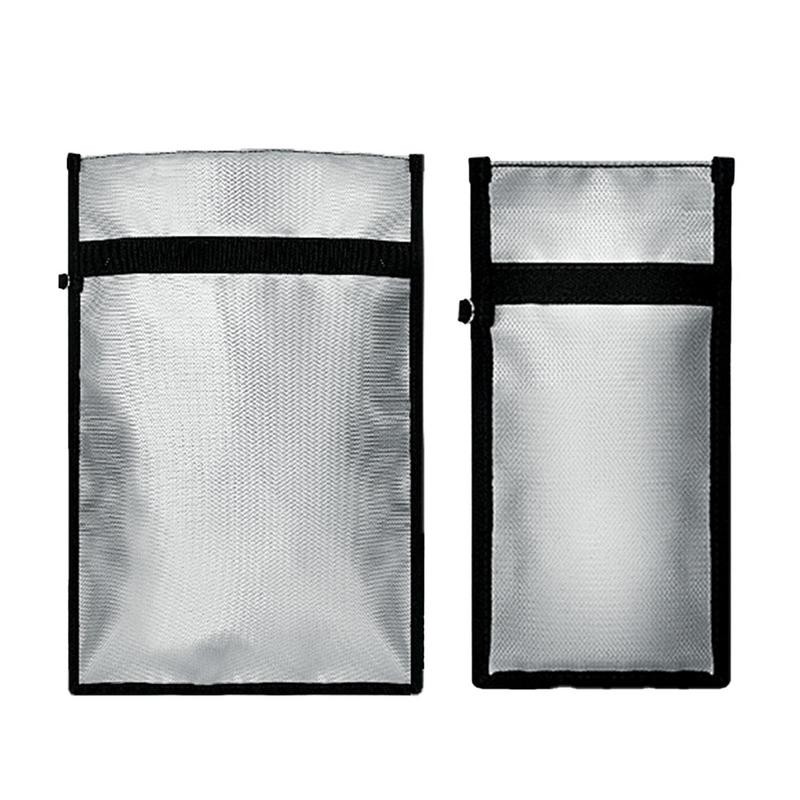 Faraday Phone Case Fireproof And Water Resistant Rfid Pouch For Key Fob Anti Theft Pouch Faraday Cag