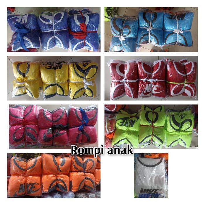 Tiento Wares - Rompi Bola Futsal Junior Lusinan / Rompi Futsal Anak / Rompi Latihan