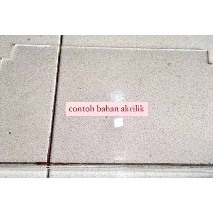Ready Rak Tatakan Kulkas Tray Akrilik Polytron Aqua Sharp LG Samsung Custom