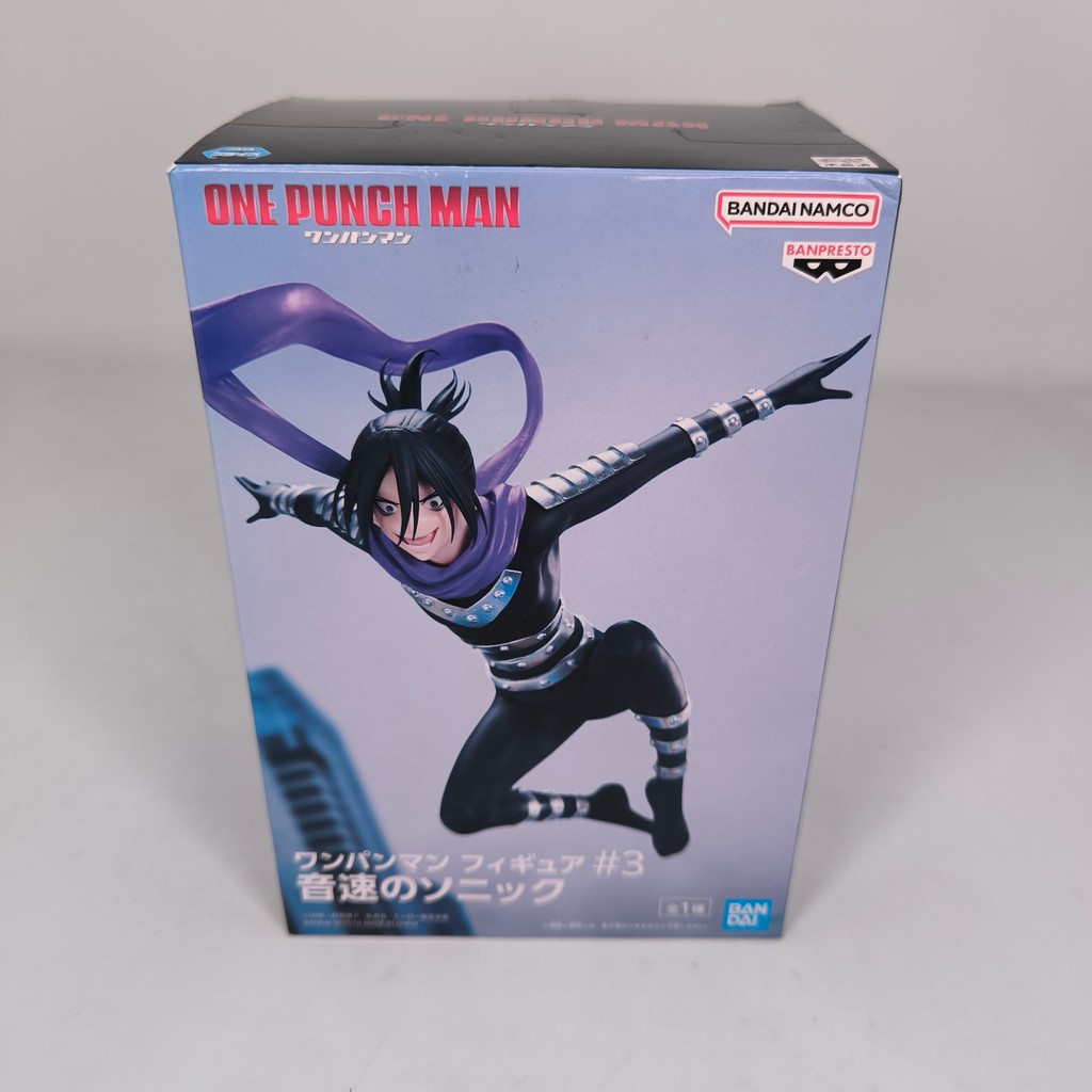 Figure Bandai Banpresto One Punch Man Speed O Sound Sonic