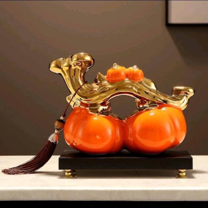 Pajangan Meja Unik Buah Hoki / Dekorasi Pajangan Meja