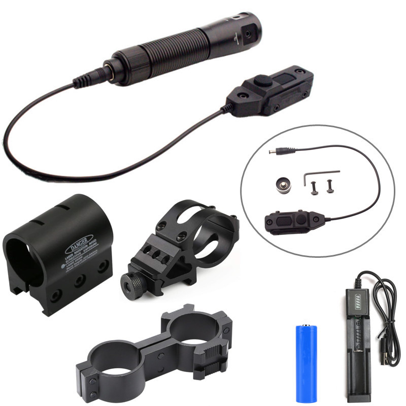 BEST PRICE Green Laser Sight Adjustable Tactical Laser Scope Sight with Pressure Switch