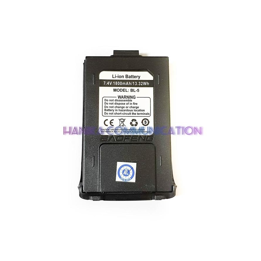 Baterai HT GT-3TP Ori Baru Handie Talkie Battery Baofeng GT3TP GT3